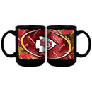 15oz Black Diamond Plate Mug | Kansas City Chiefs Kansas City Chiefs, KCC, NFL, OldProduct 687746139722 $13