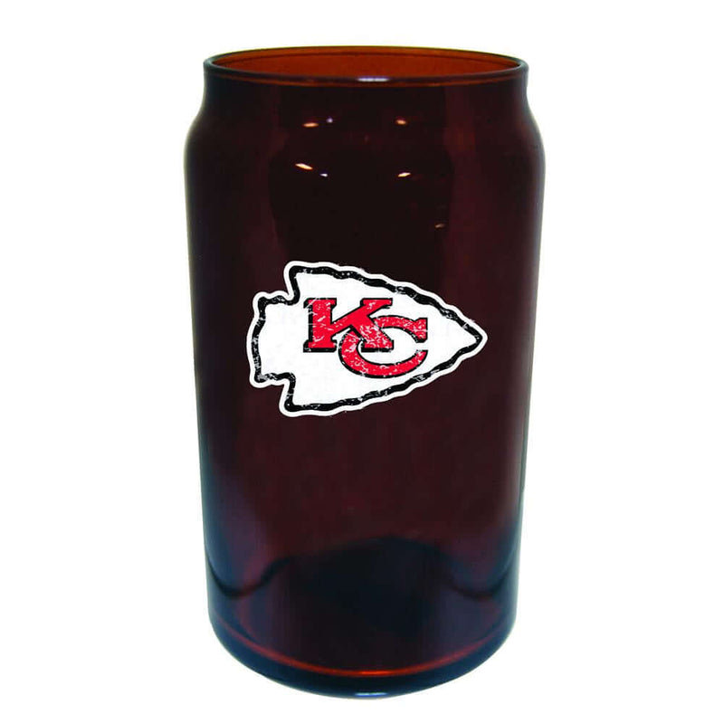 12oz Retro Dec Amber Can Chiefs Kansas City Chiefs, KCC, NFL, OldProduct  $12