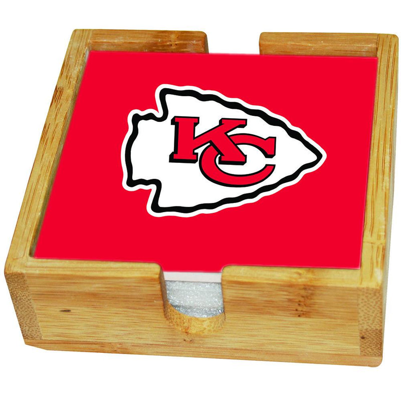 Square Coaster w/Caddy | CHIEFS
Kansas City Chiefs, KCC, NFL, OldProduct
The Memory Company
