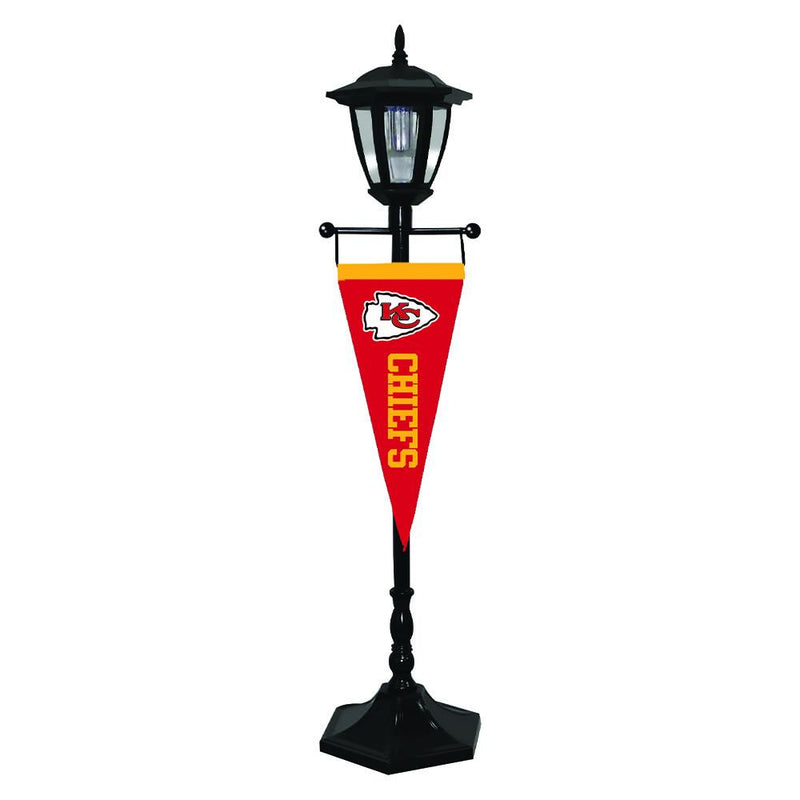 Solar St Lamp w/Pennant CHIEFS
Kansas City Chiefs, KCC, NFL, OldProduct
The Memory Company