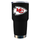 30oz Black Stainless Steel Tumbler | Kansas City Chiefs