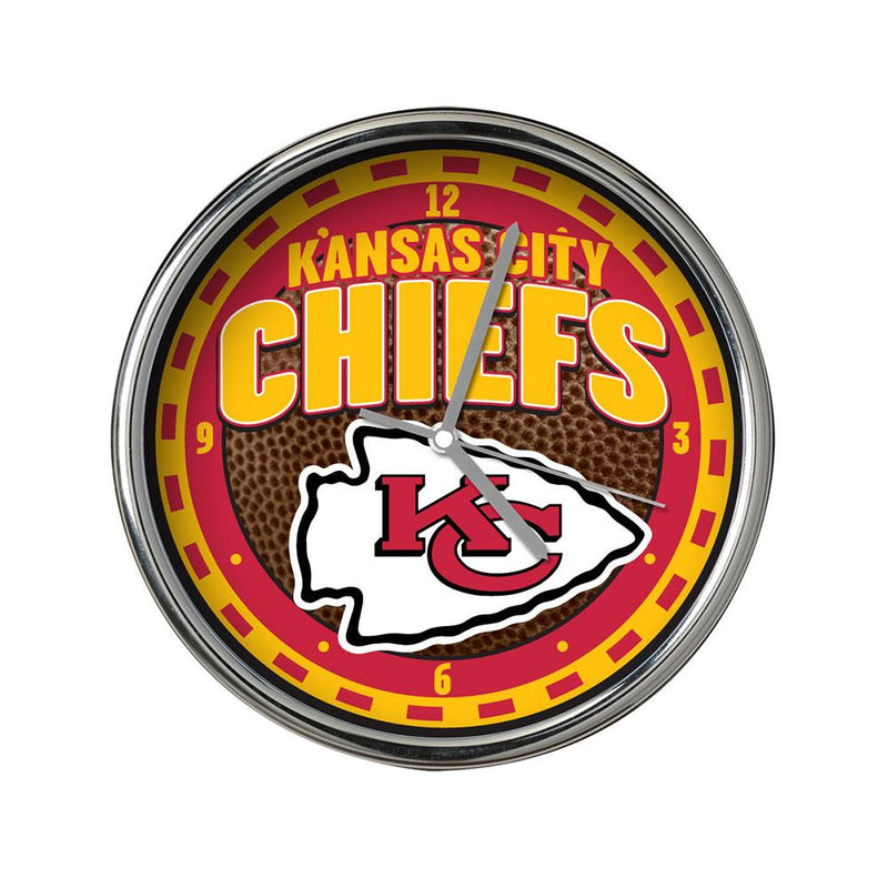 Chrome Clock 4 - Kansas City Chiefs
Kansas City Chiefs, KCC, NFL, OldProduct
The Memory Company