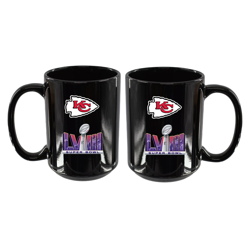 15oz Ceramic Mug | Kansas City Chiefs 2024 Champs