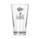 16oz Pint Glass | Kansas City Chiefs 2024 Champs