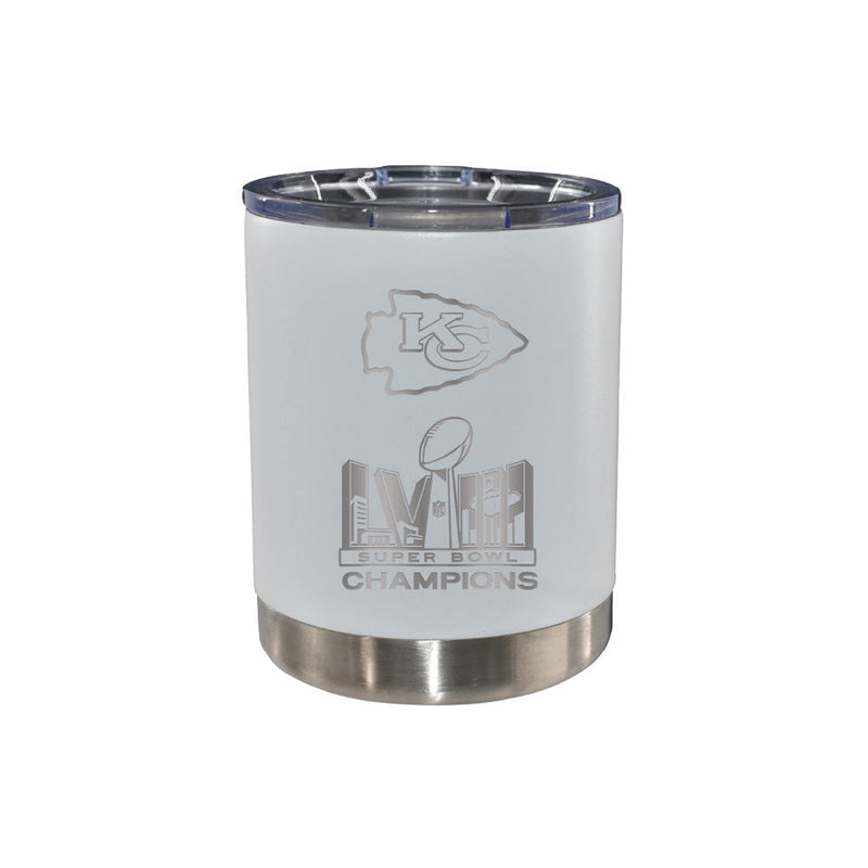 12oz Lowball Tumbler | Kansas City Chiefs 2024 Champs