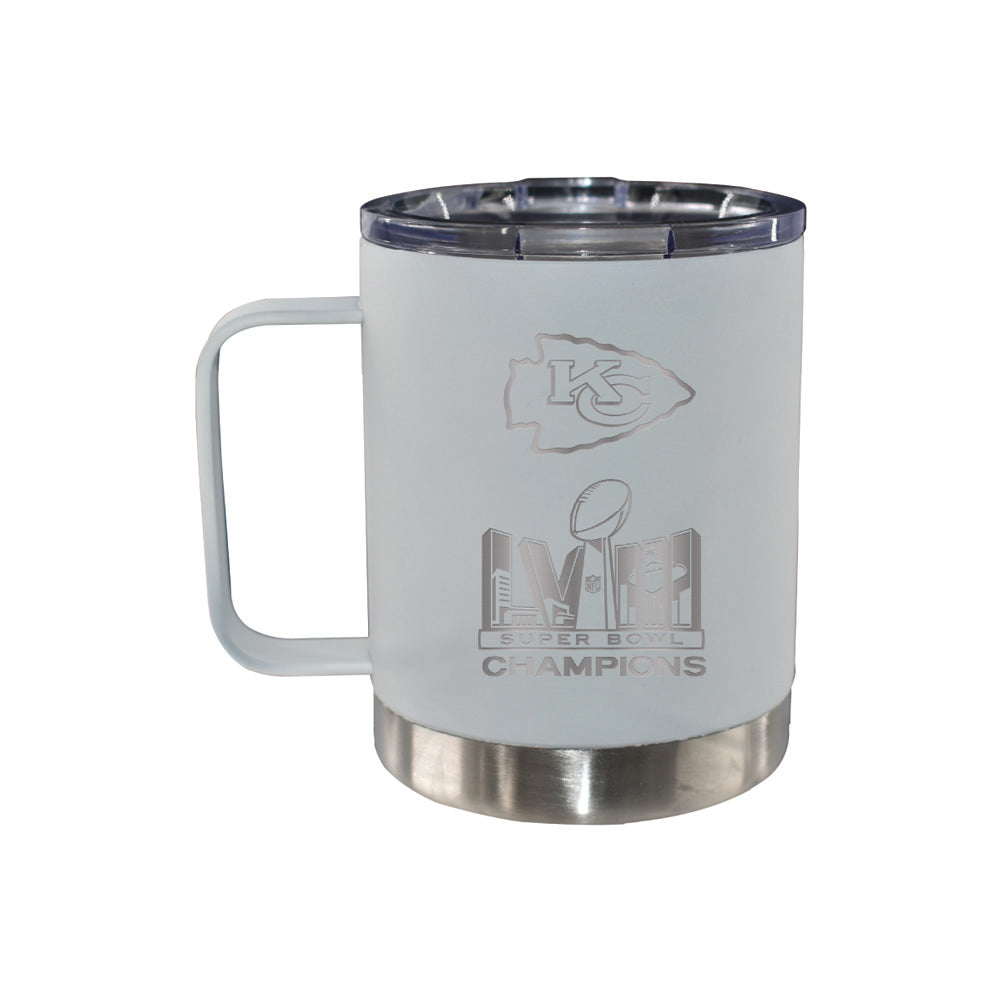 12oz Lowball Tumbler with Handle | Kansas City Chiefs 2024 Champs