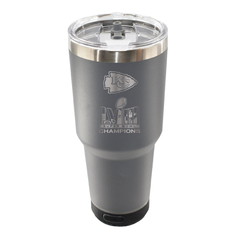 30oz Bluetooth Tumbler | Kansas City Chiefs 2024 Champs