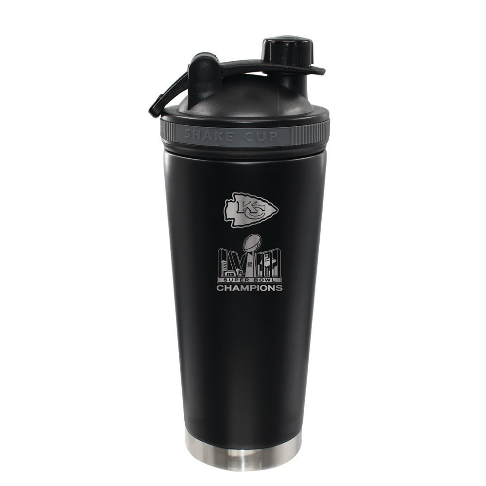 24oz Beverage Shaker Bottle | Kansas City Chiefs 2024 Champs