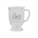 16 oz. Personalized Etched CafŽ Glass | 2021 Super Bowl LVI