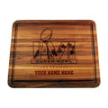 Personalized Acacia Cutting and Serving Board | 2021 Super Bowl LVI