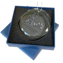 [12 Pack] Etched Faceted Glass Ornament | 2021 Super Bowl LVI