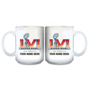 11 oz. Personalized White Sublimated Mug | 2021 Super Bowl LVI