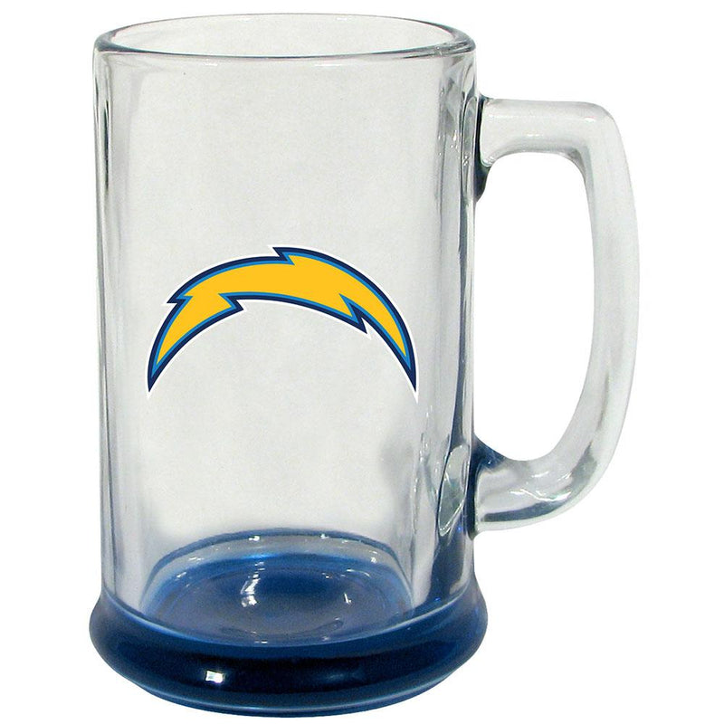 15oz Highlight Decal Glass Stein | Los Angeles Chargers LAC, Los Angeles Chargers, NFL, OldProduct 888966797710 $14