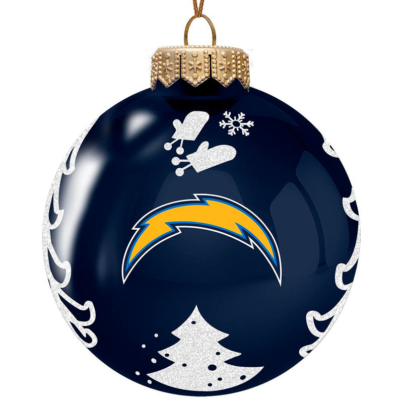 3in Glass Christmas Tree Ornament Chargers
LAC, Los Angeles Chargers, NFL, OldProduct
The Memory Company