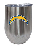 12OZ SS STMLS DIAMD TMBLR CHARGERS CurrentProduct, Drinkware_category_All, LAC, Los Angeles Chargers, NFL 888966676039 $28.49