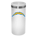 12oz White Slim Can Holder | Los Angeles Chargers