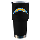 30oz Black Stainless Steel Tumbler | Los Angeles Chargers