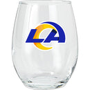 15oz Stemless Glass Tumbler | Los Angeles Rams