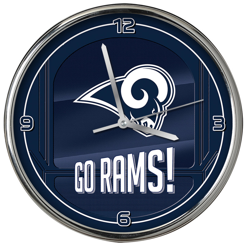 Go Team! Chrome Clock | Los Angeles Rams
Los Angeles Rams, OldProduct
The Memory Company