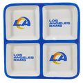 4 Section Square Tray | Los Angeles Rams