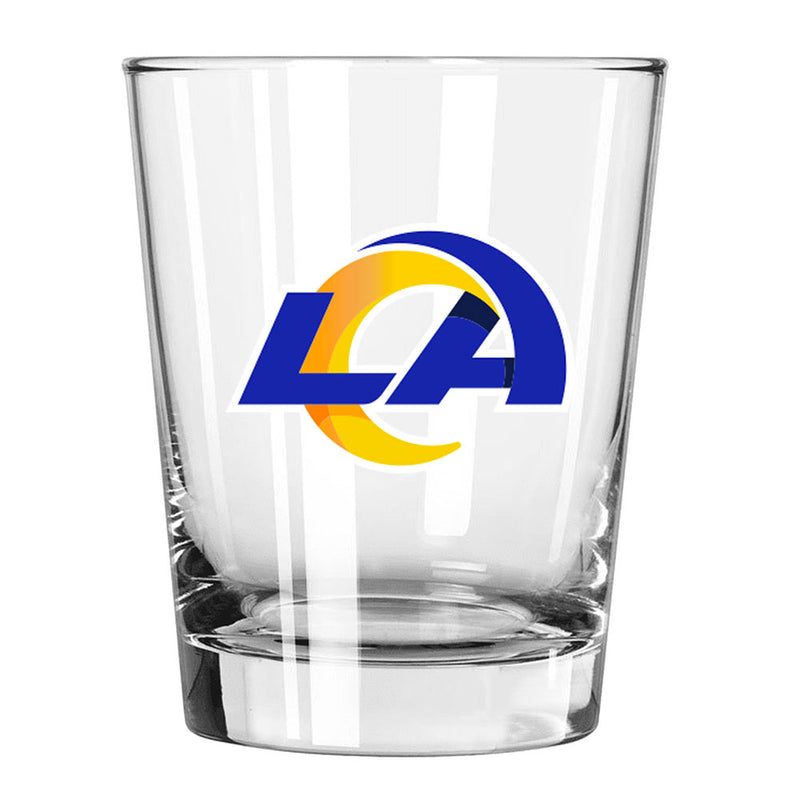 15oz Glass Tumbler | Los Angeles Rams CurrentProduct, Drinkware_category_All, LAR, Los Angeles Rams, NFL 888966937635 $11