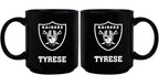 11oz Black Personalized Ceramic Mug - Las Vegas Raiders CurrentProduct, Custom Drinkware, Drinkware_category_All, Gift Ideas, Las Vegas Raiders, LVR, NFL, Personalization, Personalized_Personalized 194207372715 $20.11