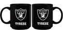 11oz Black Personalized Ceramic Mug - Las Vegas Raiders CurrentProduct, Custom Drinkware, Drinkware_category_All, Gift Ideas, Las Vegas Raiders, LVR, NFL, Personalization, Personalized_Personalized 194207372715 $20.11