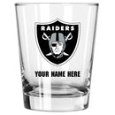 15oz Personalized Stemless Glass | Las Vegas Raiders
