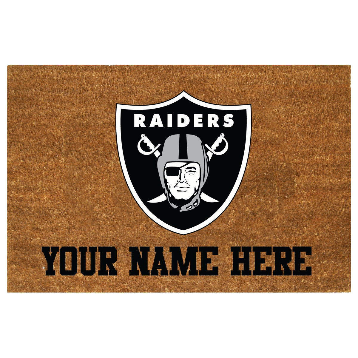 Personalized Doormat | Raiders