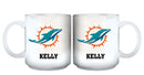 11oz White Personalized Ceramic Mug | Miami Dolphins CurrentProduct, Custom Drinkware, Drinkware_category_All, Gift Ideas, MIA, Miami Dolphins, NFL, Personalization, Personalized_Personalized 194207442562 $20.11