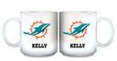 11oz White Personalized Ceramic Mug | Miami Dolphins CurrentProduct, Custom Drinkware, Drinkware_category_All, Gift Ideas, MIA, Miami Dolphins, NFL, Personalization, Personalized_Personalized 194207442562 $20.11