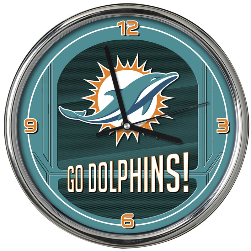 Go Team! Chrome Clock | Miami Dolphins
Miami Dolphins, OldProduct
The Memory Company