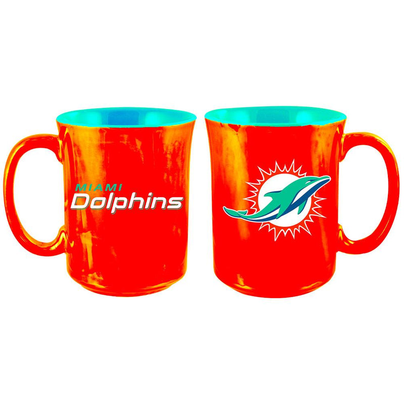 15oz Iridescent Mug | Miami Dolphins CurrentProduct, Drinkware_category_All, MIA, Miami Dolphins, NFL 194207202944 $19.99