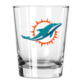 15oz Glass Tumbler | Miami Dolphins CurrentProduct, Drinkware_category_All, MIA, Miami Dolphins, NFL 888966937628 $11