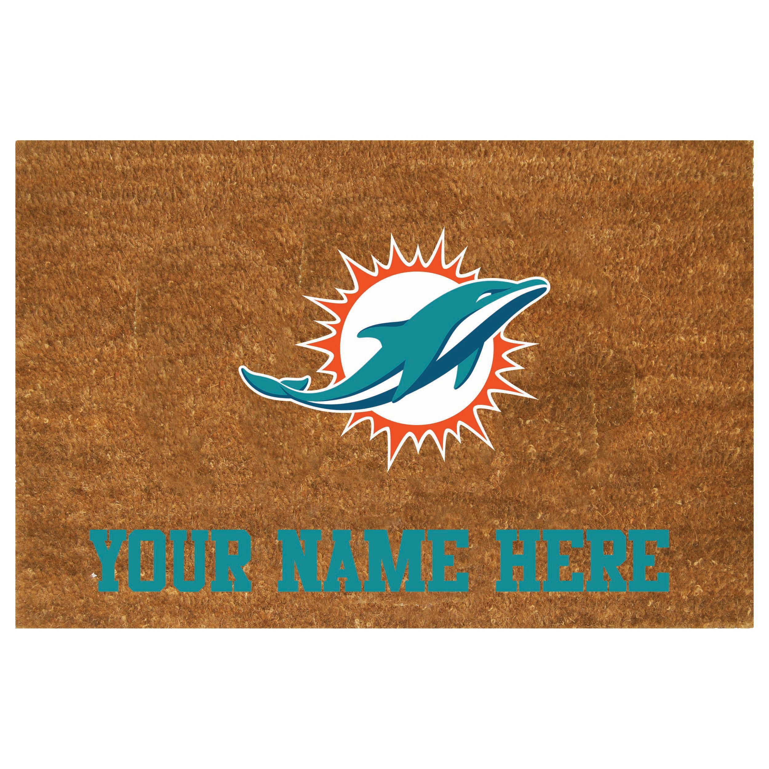 Personalized Doormat | Miami Dolphins