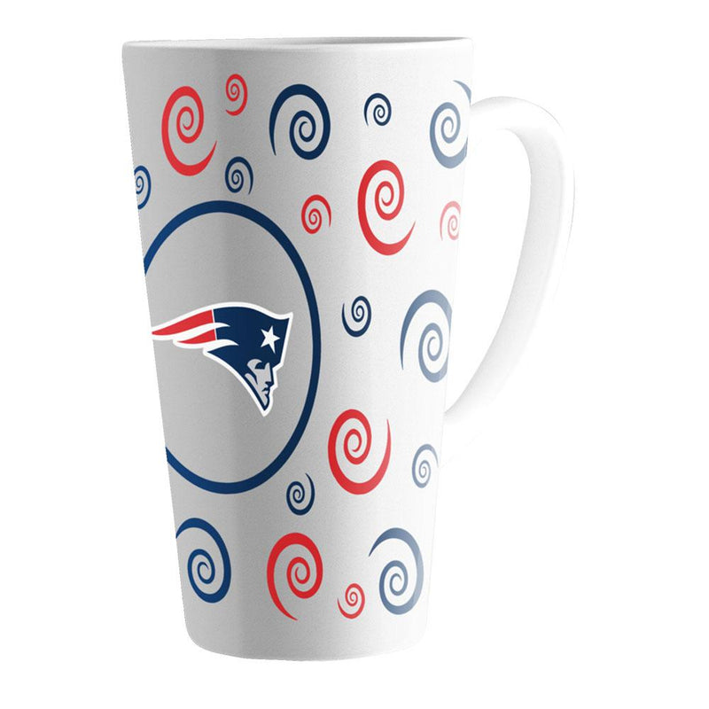 16oz Latte Mug Swirl | New England Patriots
NEP, New England Patriots, NFL, OldProduct
The Memory Company