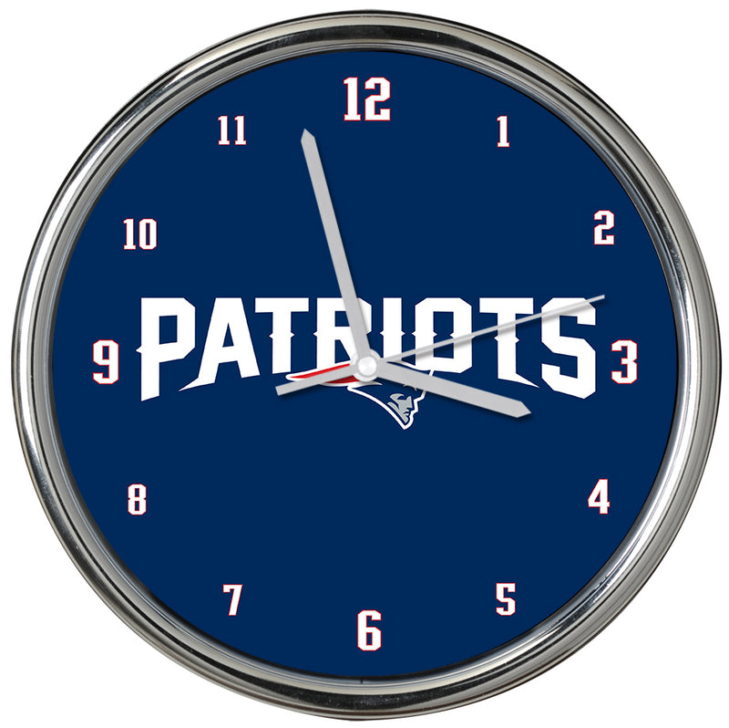 Chrome Clock Patriots
NEP, New England Patriots, NFL, OldProduct
The Memory Company