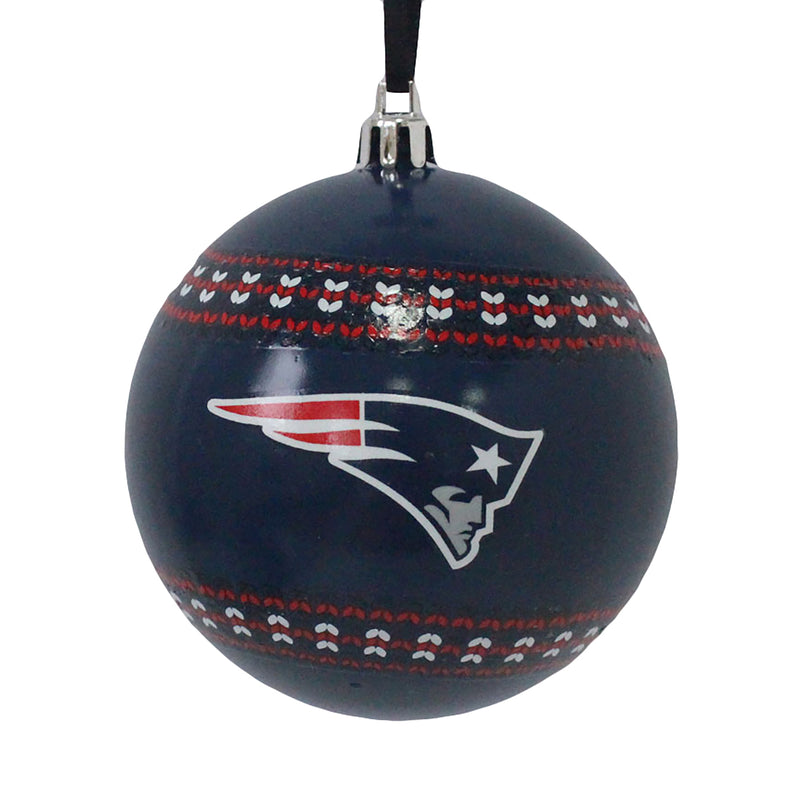 3inch Ugly Sweater Ball - New England Patriots
NEP, New England Patriots, NFL, OldProduct
The Memory Company