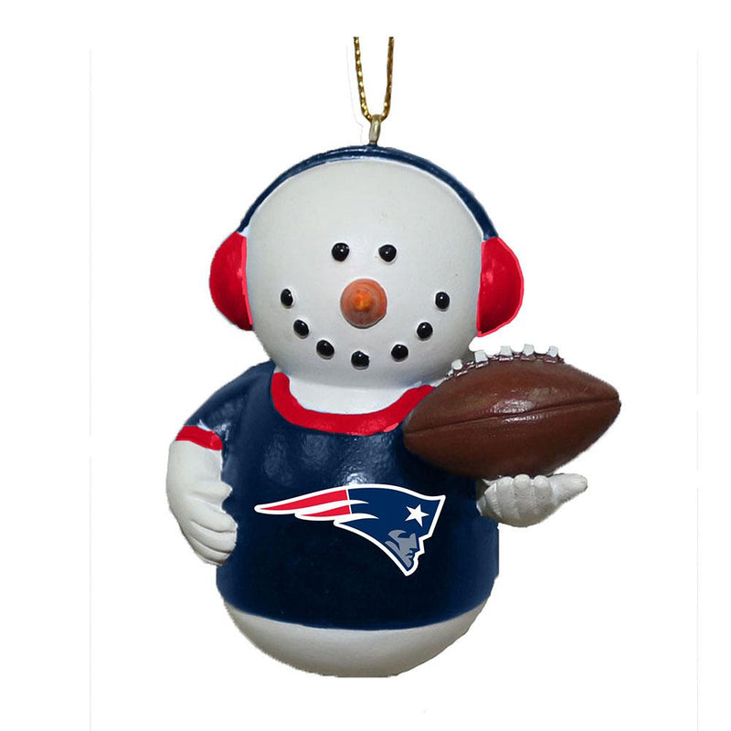 Snowman W/ Earmuffs Ornament Patriots
NEP, New England Patriots, NFL, OldProduct
The Memory Company