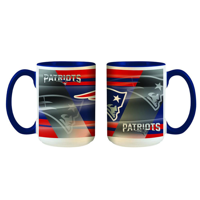 15oz Inner Color Shadow Mug | New England Patriots NEP, New England Patriots, NFL, OldProduct 888966948891 $14