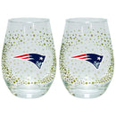 2 Pack Glitter Stemless Wine Tumbler | PATRIOTS
NEP, New England Patriots, NFL, OldProduct
The Memory Company