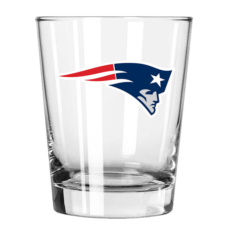 15oz Glass Tumbler | New England Patriots CurrentProduct, Drinkware_category_All, NEP, New England Patriots, NFL 888966937611 $11