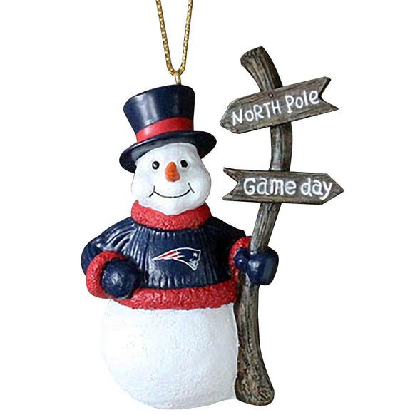 Snowman w/ Sign Ornament Patriots
NEP, New England Patriots, NFL, OldProduct
The Memory Company