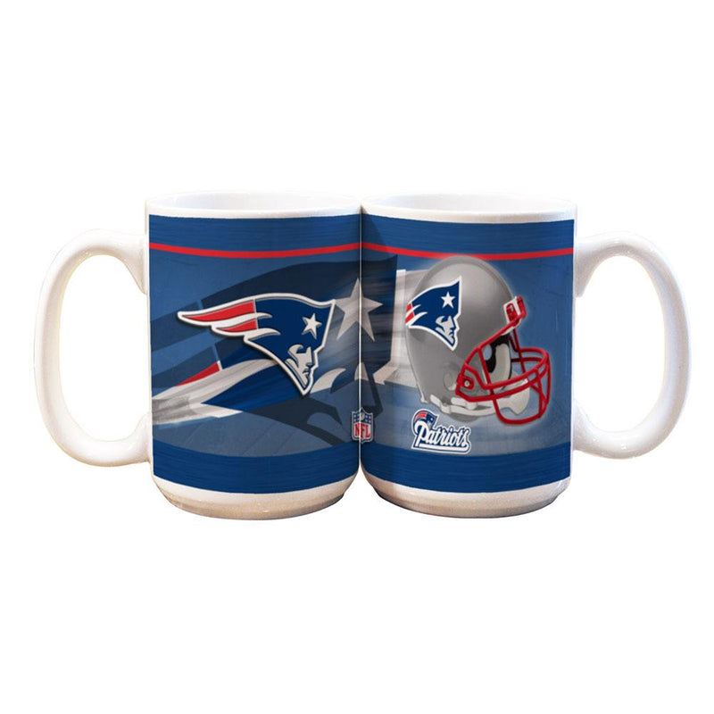 15oz White Helmet Mug | New England Patriots
NEP, New England Patriots, NFL, OldProduct
The Memory Company