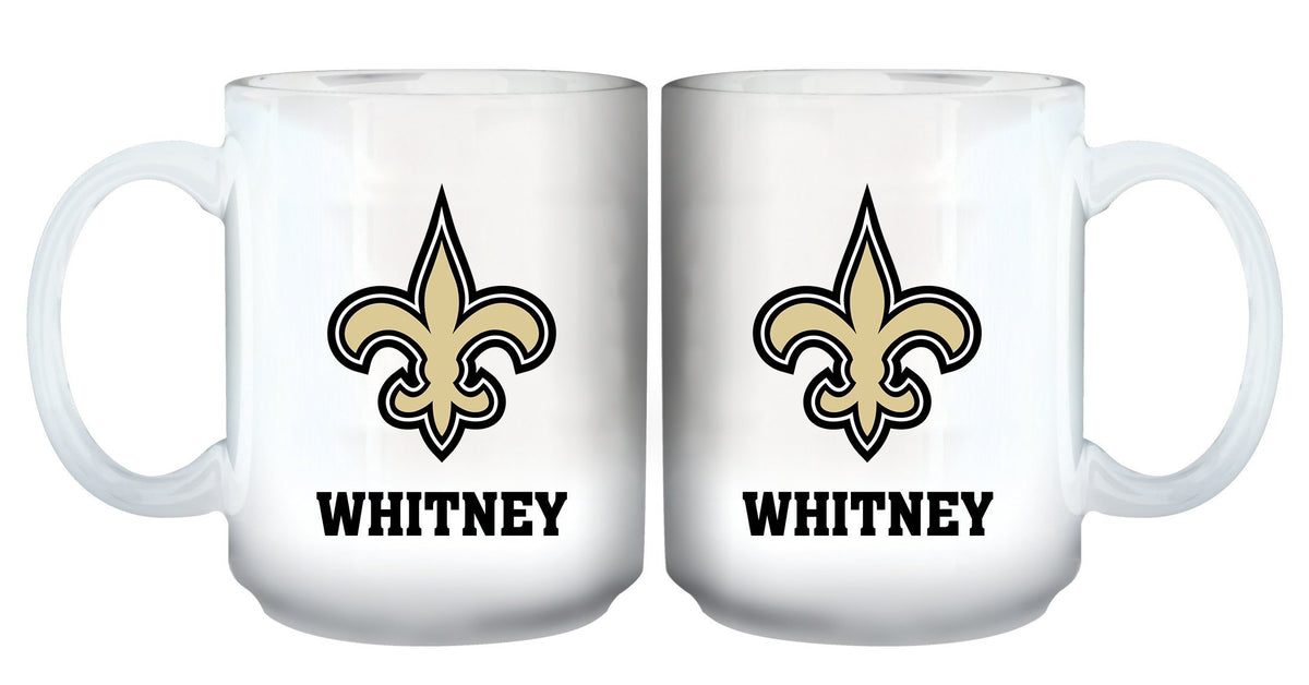 15oz White Personalized Ceramic Mug | New Orleans Saints
CurrentProduct, Custom Drinkware, Drinkware_category_All, Gift Ideas, New Orleans Saints, NFL, NOS, Personalization, Personalized_Personalized
The Memory Company