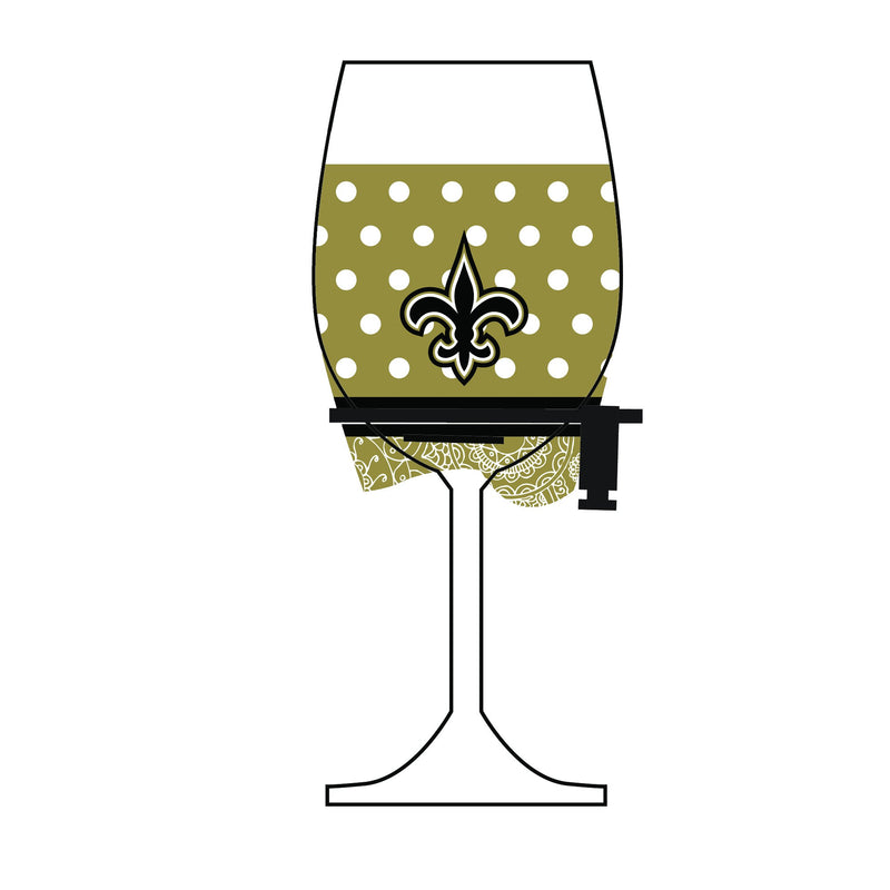 Wine Woozie Glass | New Orleans Saints
New Orleans Saints, NFL, NOS, OldProduct
The Memory Company