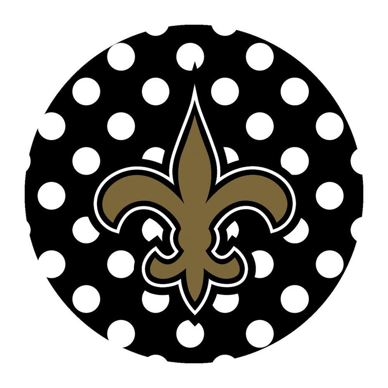 Single Polka Dot Coaster | New Orleans Saints
New Orleans Saints, NFL, NOS, OldProduct
The Memory Company