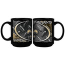 15oz Black Diamond Plate Mug | New Orleans Saints New Orleans Saints, NFL, NOS, OldProduct 687746139845 $13