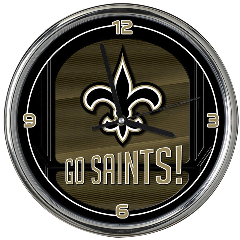 Go Team! Chrome Clock | New Orleans Saints
New Orleans Saints, OldProduct
The Memory Company