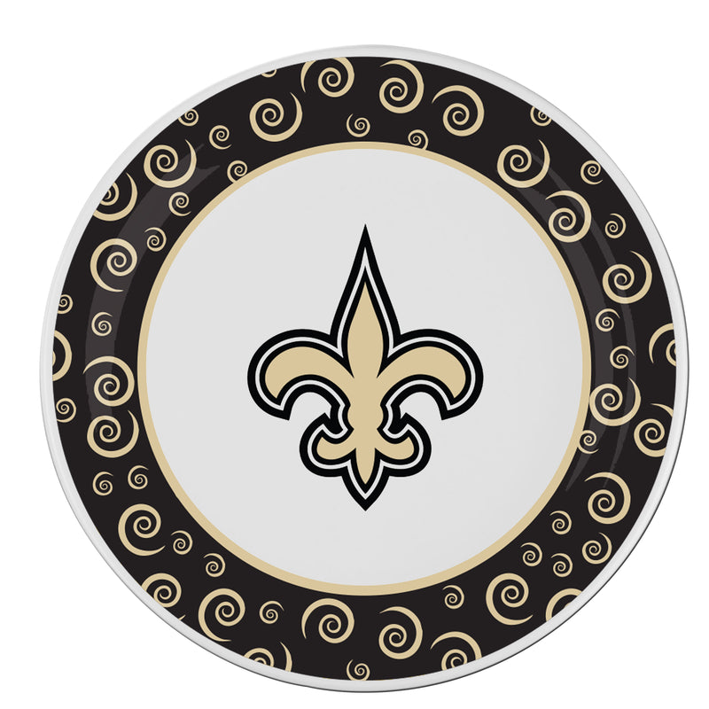 Swirl Plate | New Orleans Saints
New Orleans Saints, NFL, NOS, OldProduct
The Memory Company